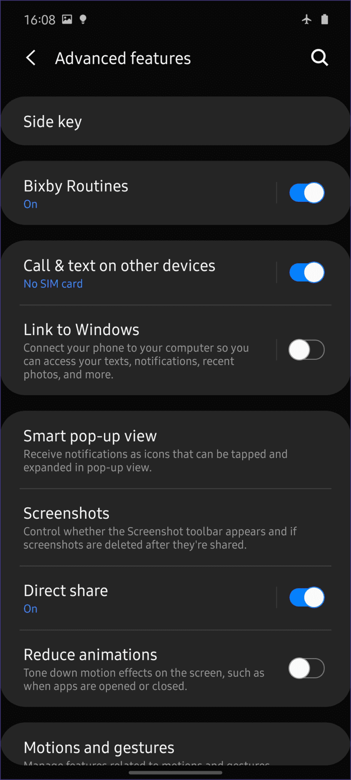 Samsung Galaxy A51 Link to Windows 1