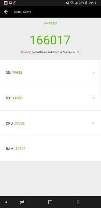 Samsung Galaxy Note8 Vs Galaxy S8 15