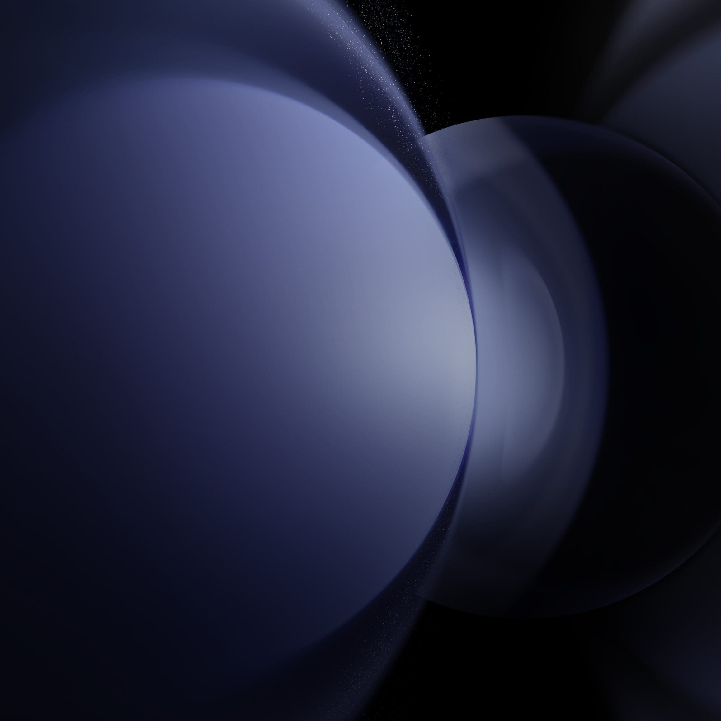 Samsung Galaxy Z Fold 5 Dark Blue Left Wallpaper