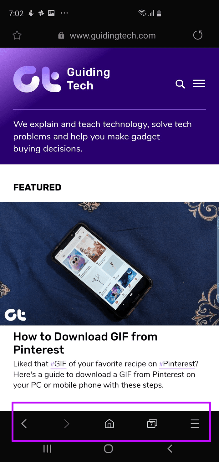 Samsung Internet Beta