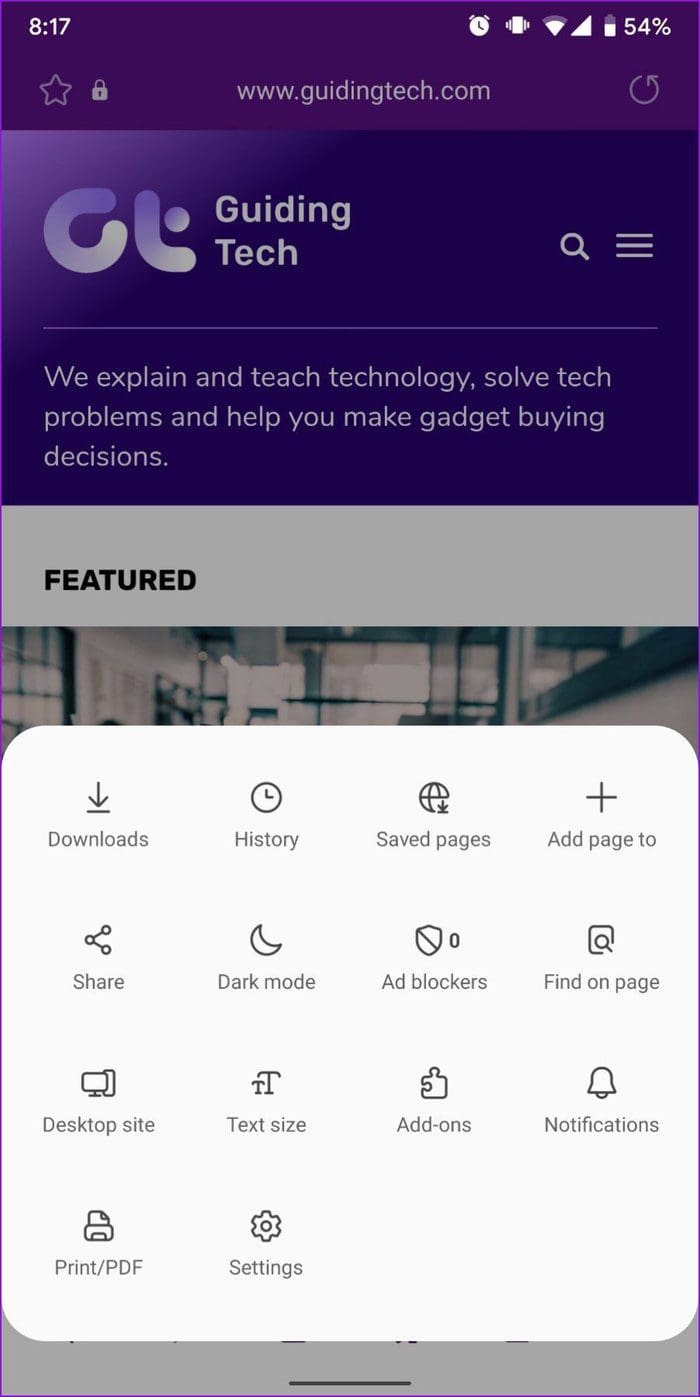 Samsung Internet Browser