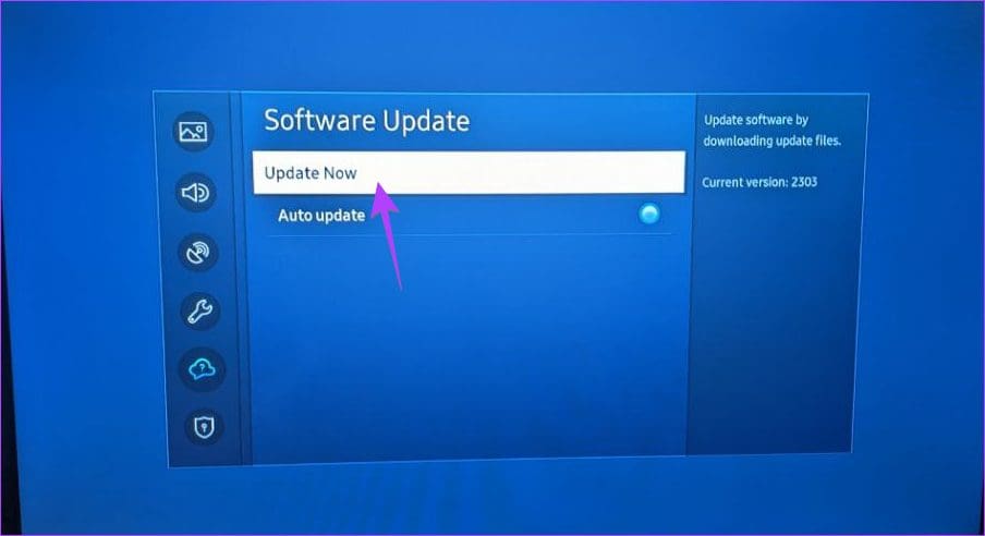 Samsung TV Update