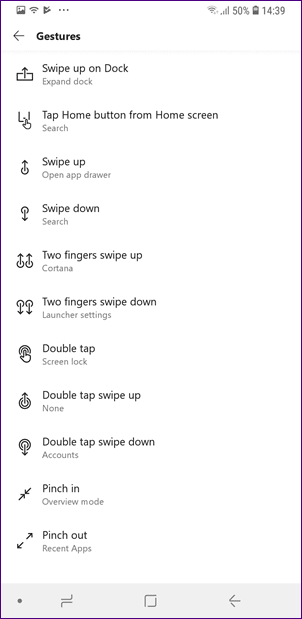 Samsung Experience Home Launcher Touchwiz Vs Microsoft Launcher 14