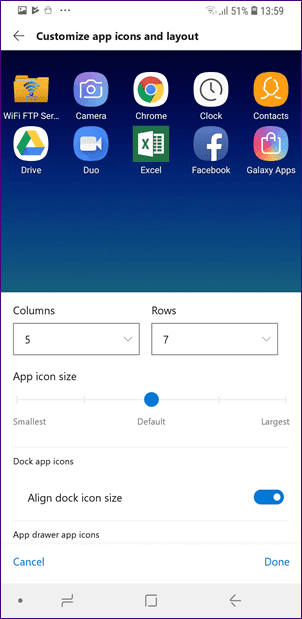 Samsung Experience Home Launcher Touchwiz Vs Microsoft Launcher 8