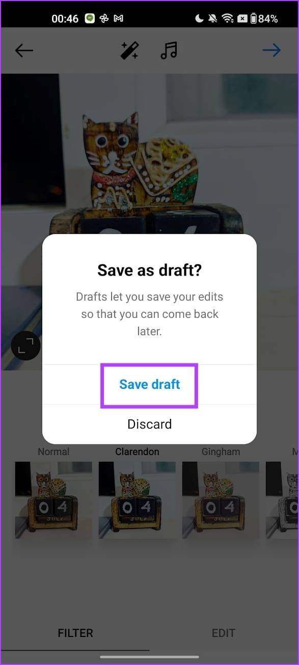 Save Draft Post