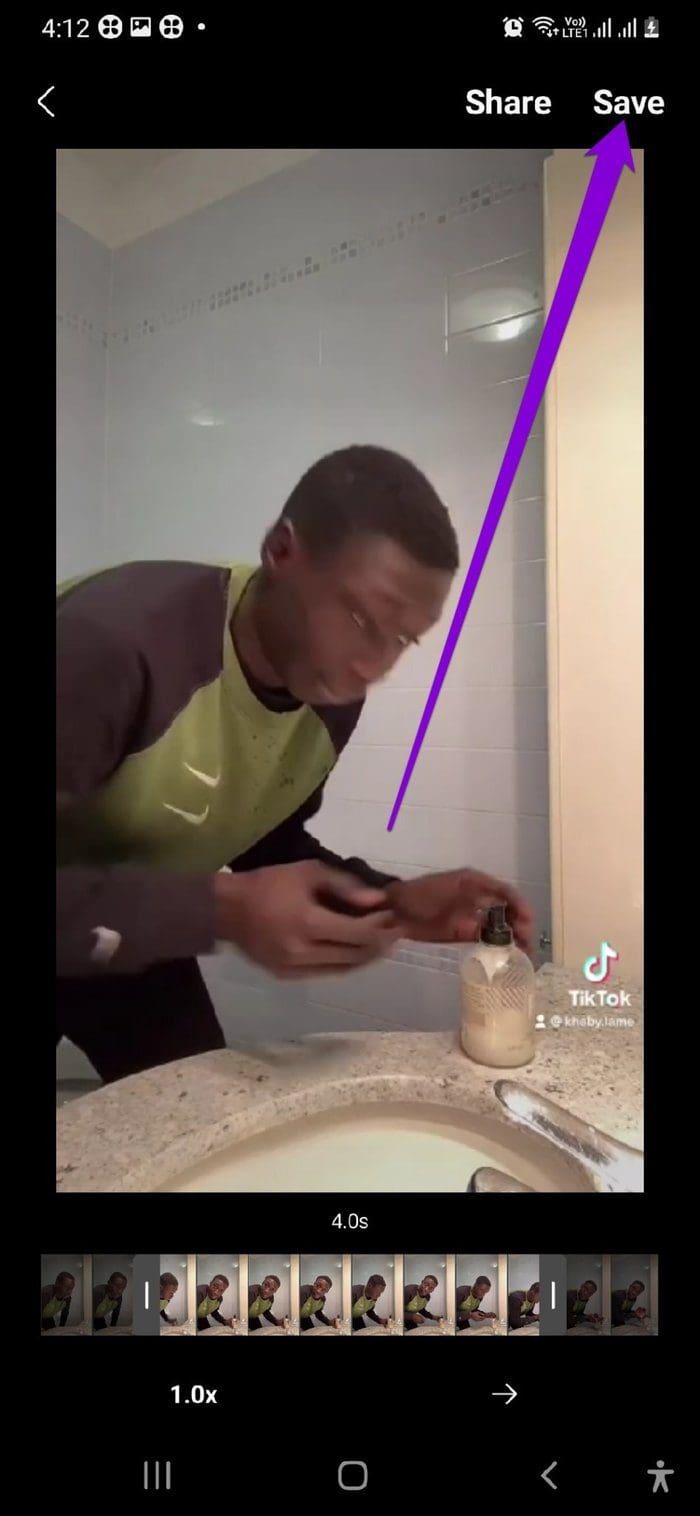 Save GIF on Samsung Phones