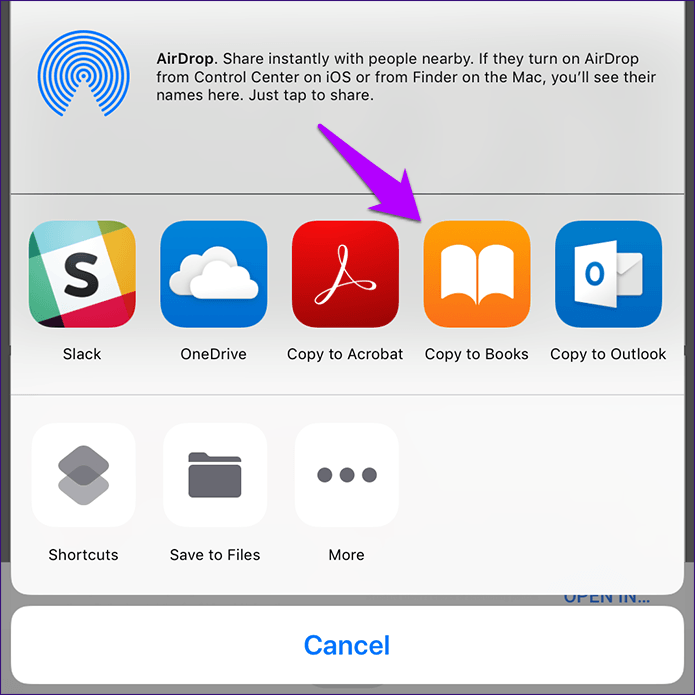 Save Pdf To Books Iphone Ipad 5