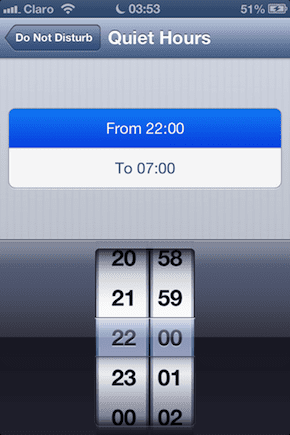 Scheduled Time