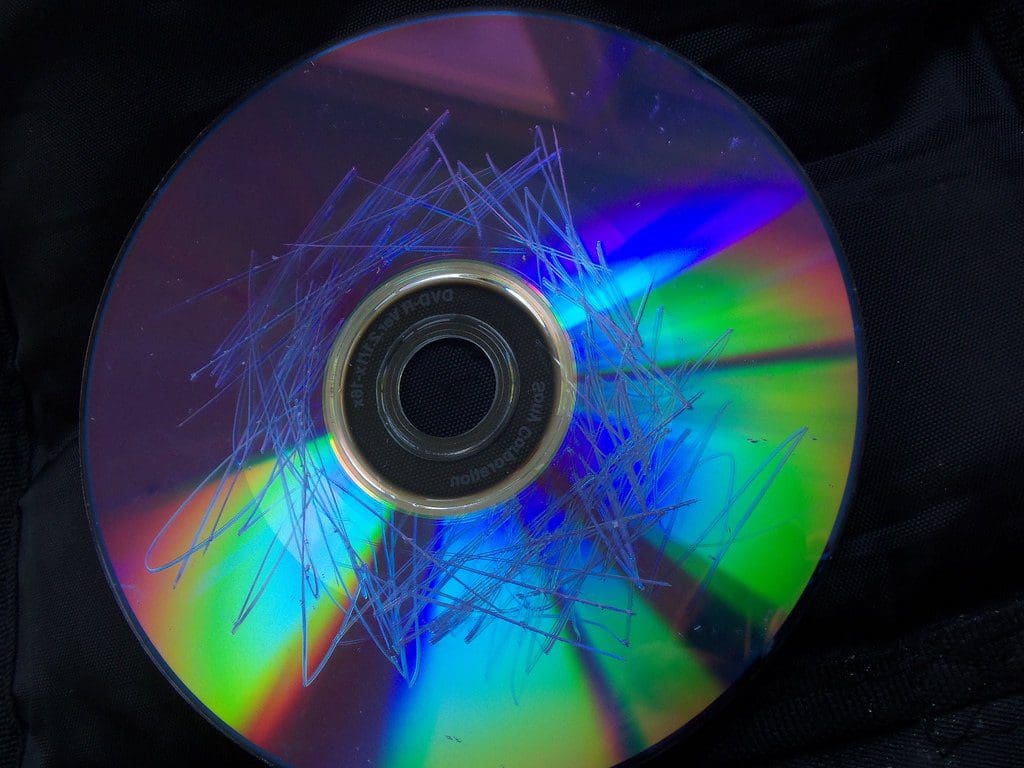 Scratched Dvd