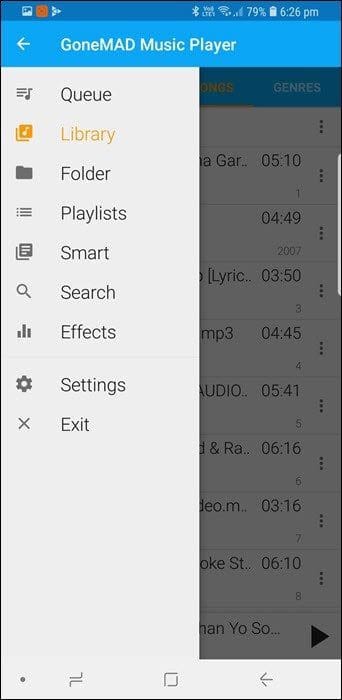 Screenshot 20180801 182652 Gone Mad Music Player
