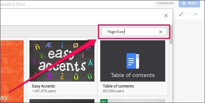 Search Add On