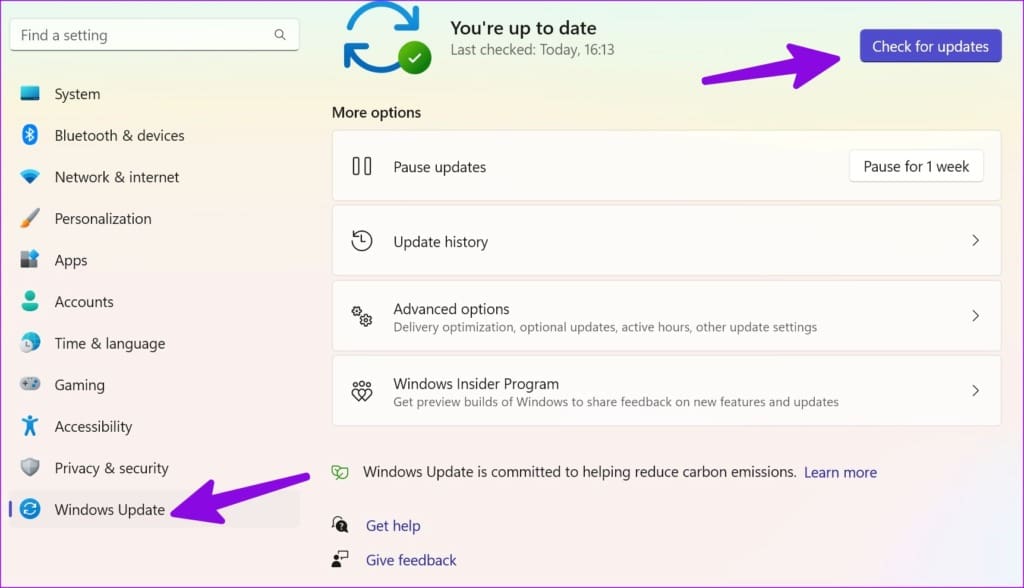 update Windows 