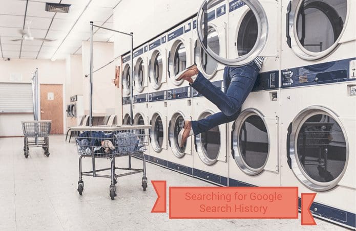 Searching Google Search History
