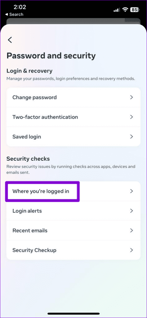 Security in Messenger App