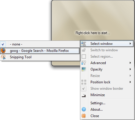 Select Browser Program