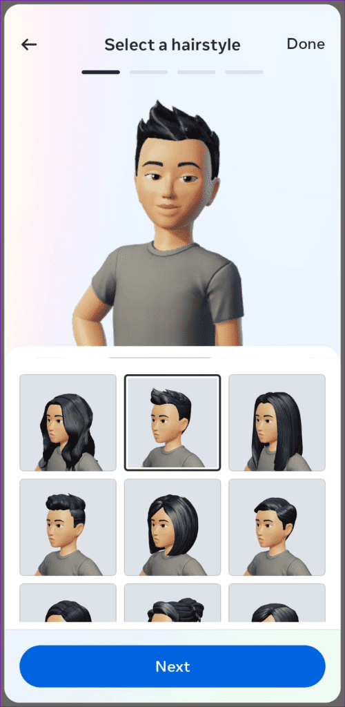 Select Hairstyle for Your Avatar on Instagram