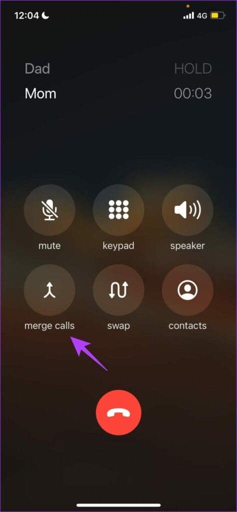 Select Merge Calls