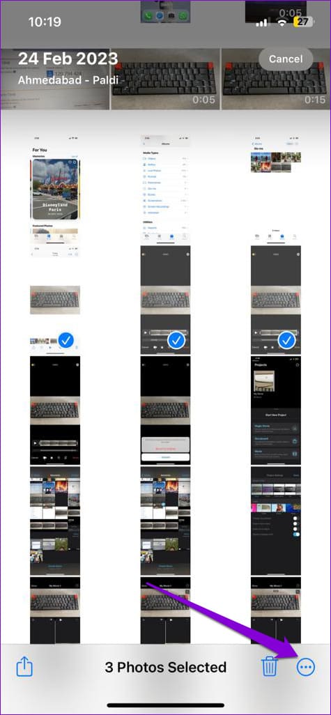 Select Photos in Apple Photos