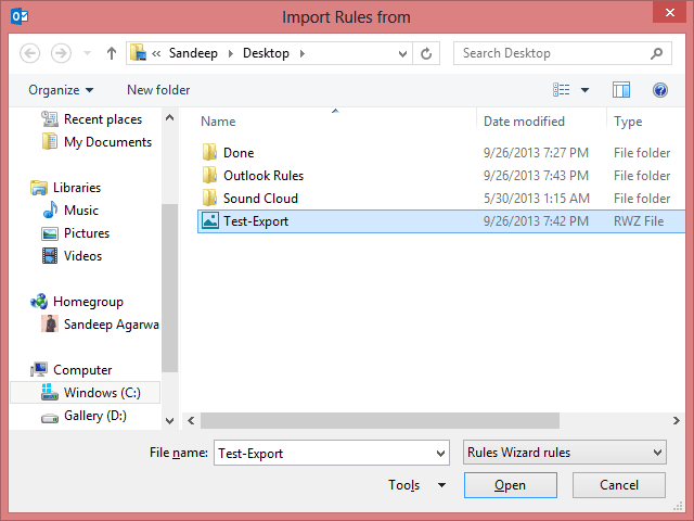Select Rule