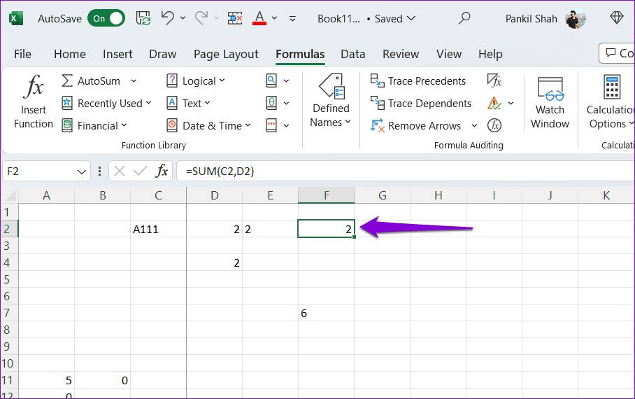 Select a Cell in Excel