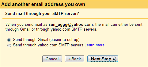 Send Gmail Via