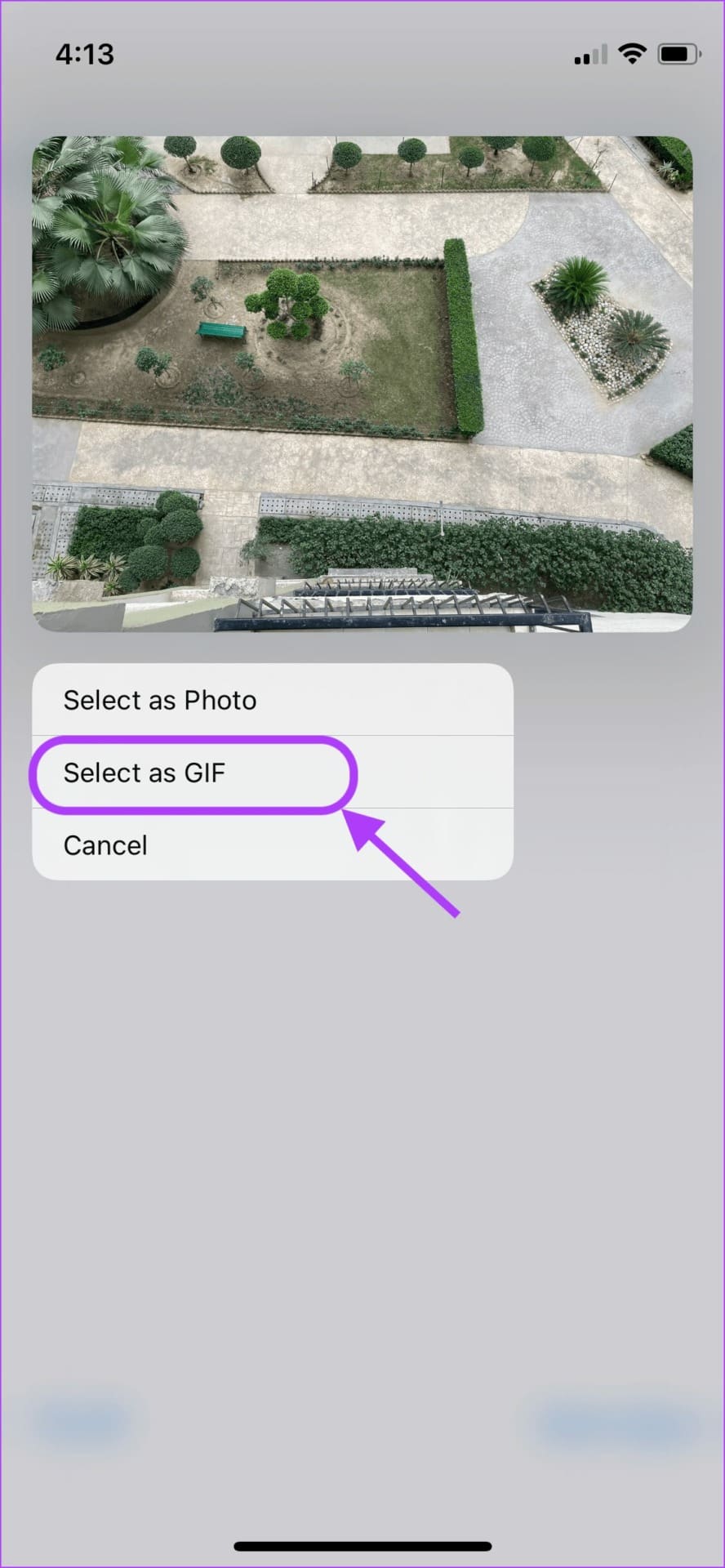 Send Live Photos as GIFs from Inside WhatsApp 6