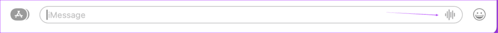 Send audio messages on Mac 