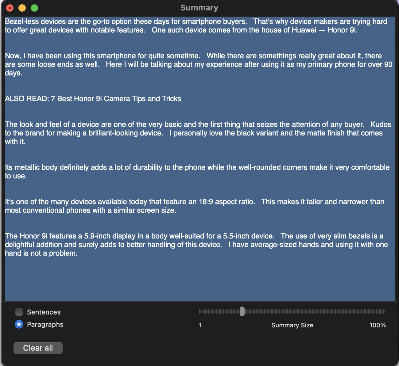 Sentences Tool Paragraphs 25