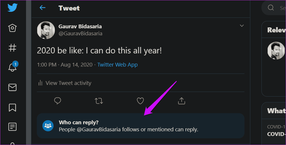 Set Who Can Reply to Your Tweet on Twitter 9