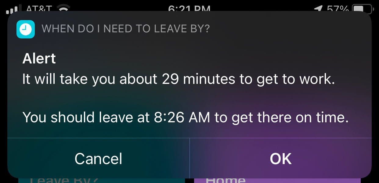 Shortcut Alert