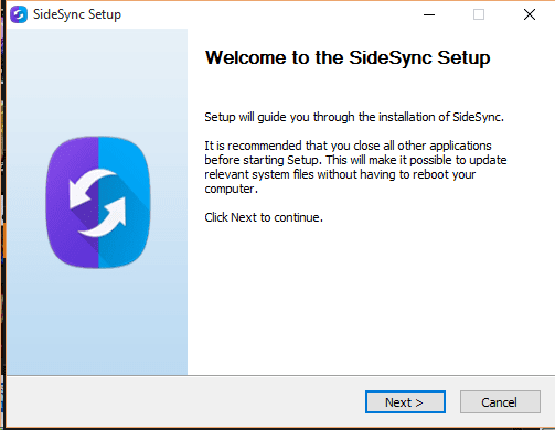 Side Sync Install