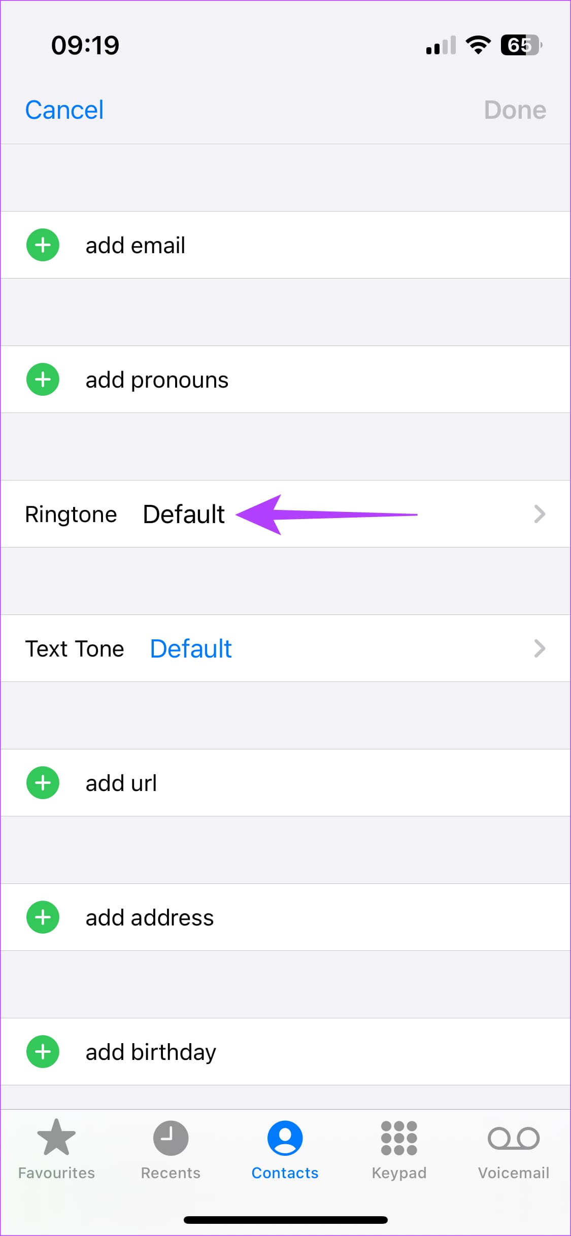 Silence iPhone calls 3