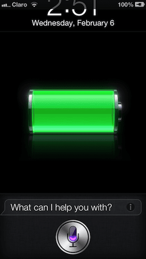 Siri Lock Screen