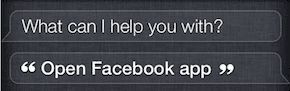 Siri Open App