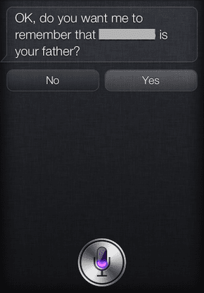 Siri Relationships