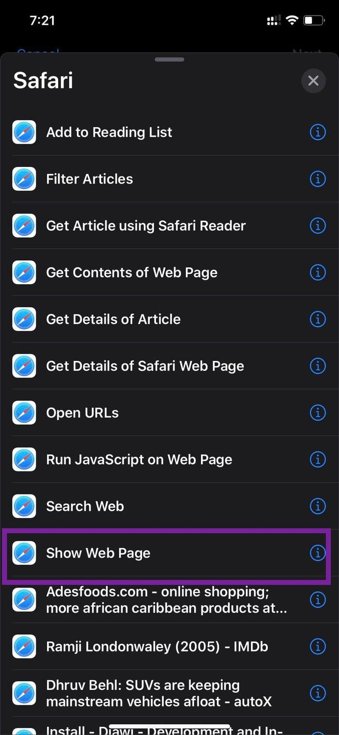 Siri Show Web