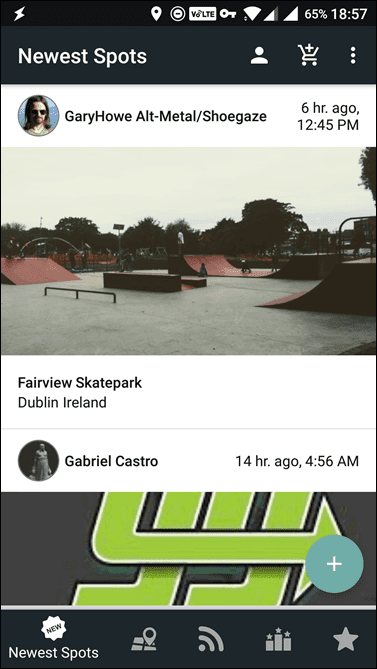 Skate Spots Hunter For Skateboaders