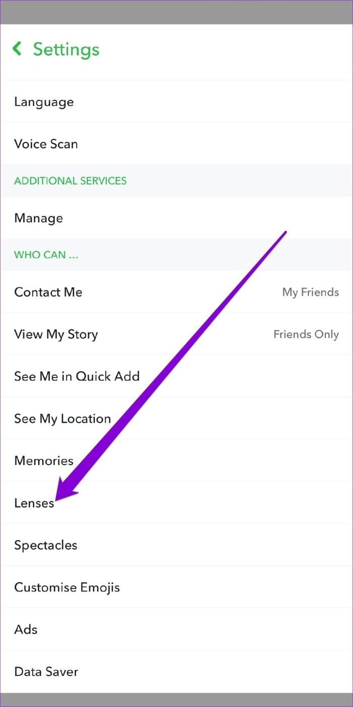 Snapchat Lenses