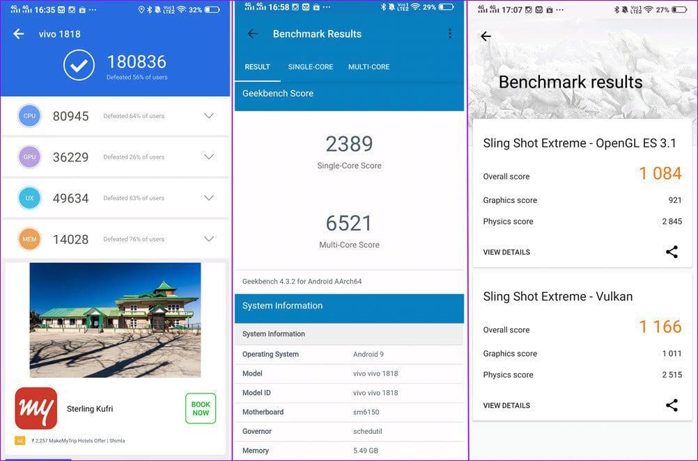 Snapdragon 675 Benchamark