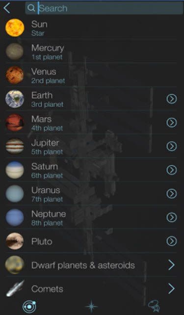 Solar Walk Lite Planetarium 3 D 2