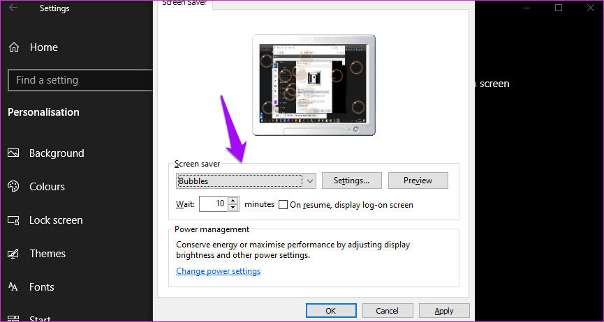 Solve Screensaver Not Working On Windows 10 Issue 3