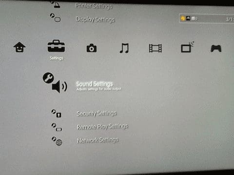 Sound Settings 1