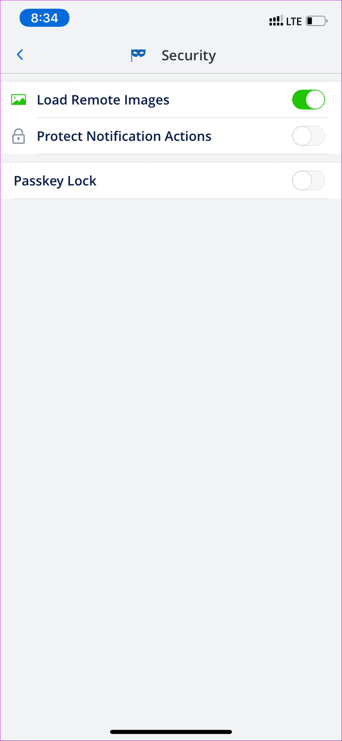 Spark Privacy Option
