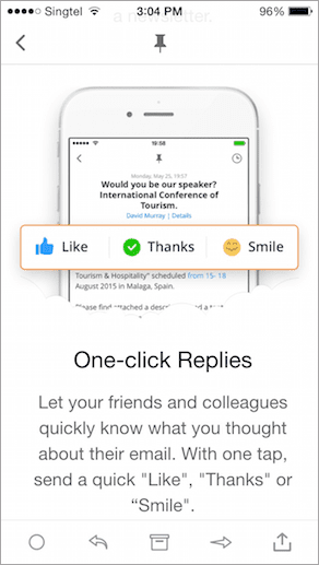 Spark Quick Replies