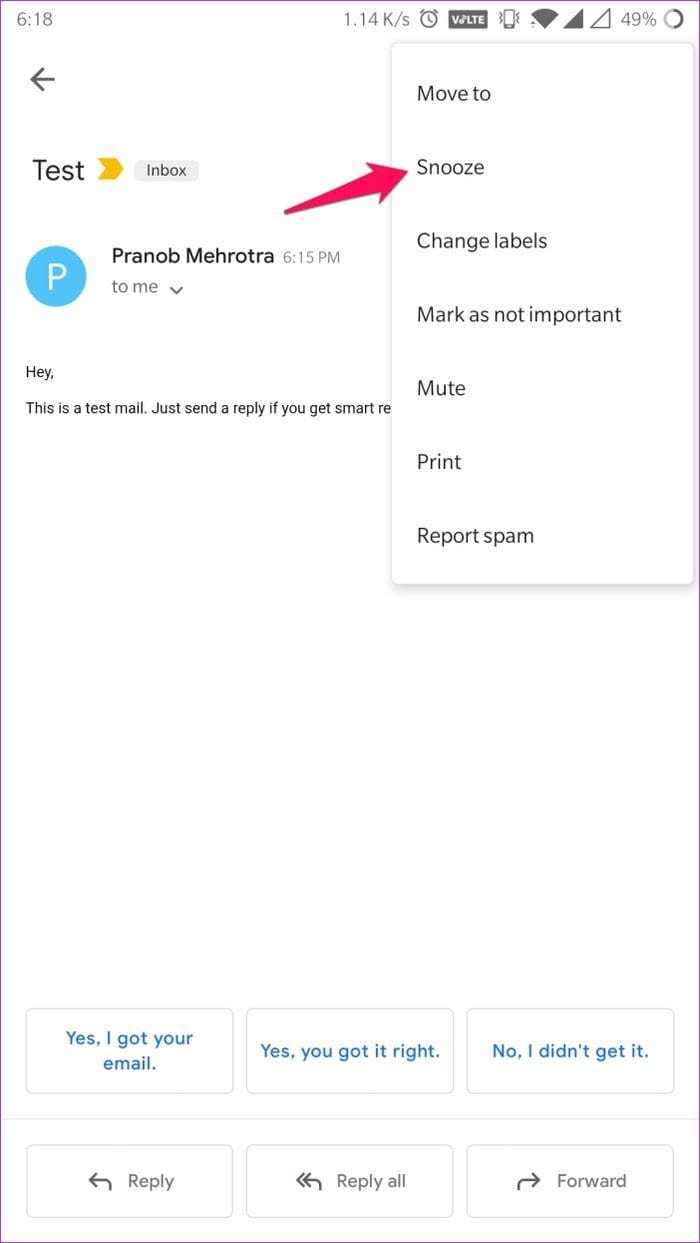 Spark Vs Gmail 27