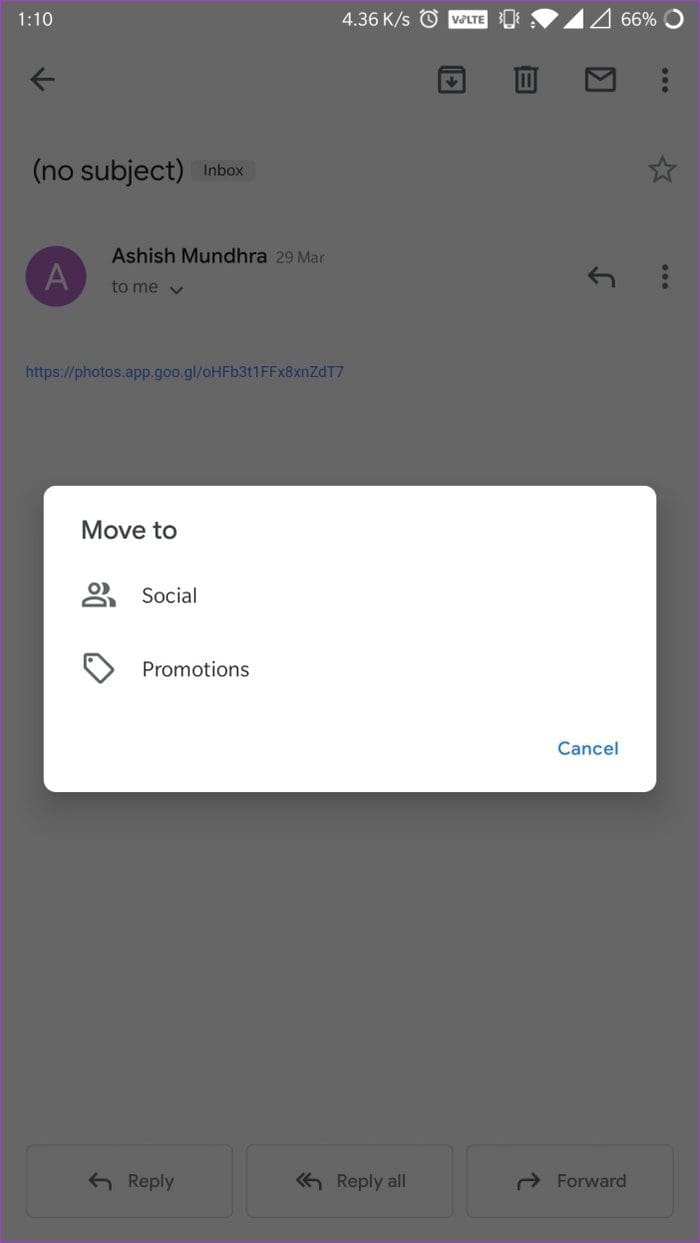 Spark Vs Gmail 9