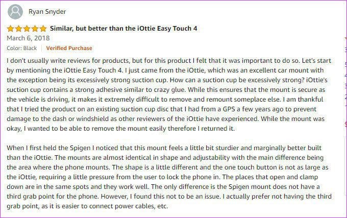 Spigen Kuel One Tap Car Mount