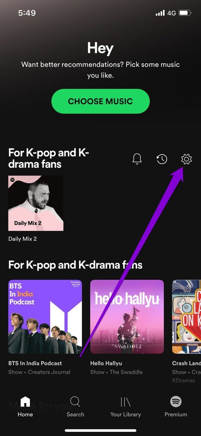 Spotify Settings