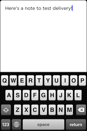Squarespace Note Writing