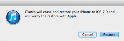 Start Restoring